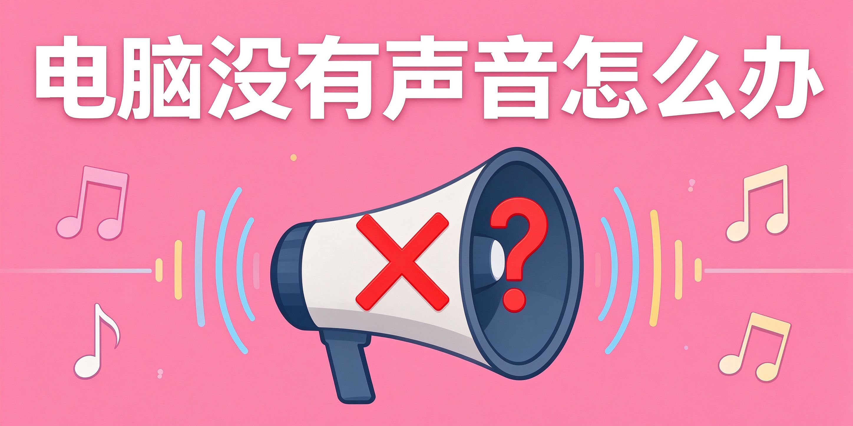 电脑突然没有声音的快速排查与修复方法
